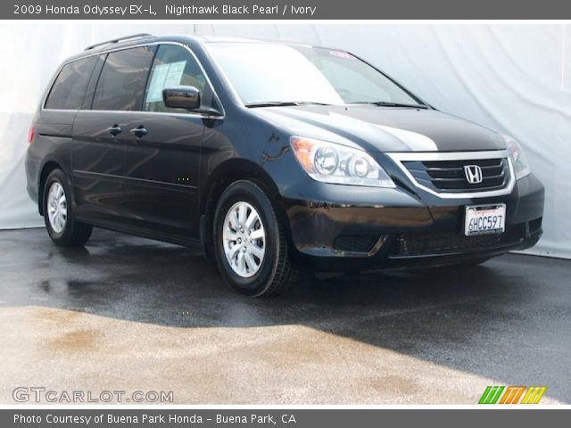 2009 Honda Odyssey EX-L in Nighthawk Black Pearl