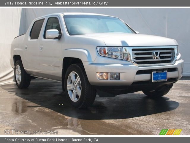 2012 Honda Ridgeline RTL in Alabaster Silver Metallic