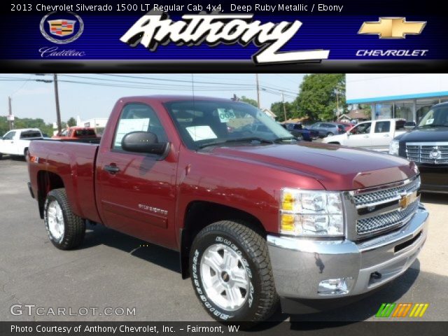 2013 Chevrolet Silverado 1500 LT Regular Cab 4x4 in Deep Ruby Metallic