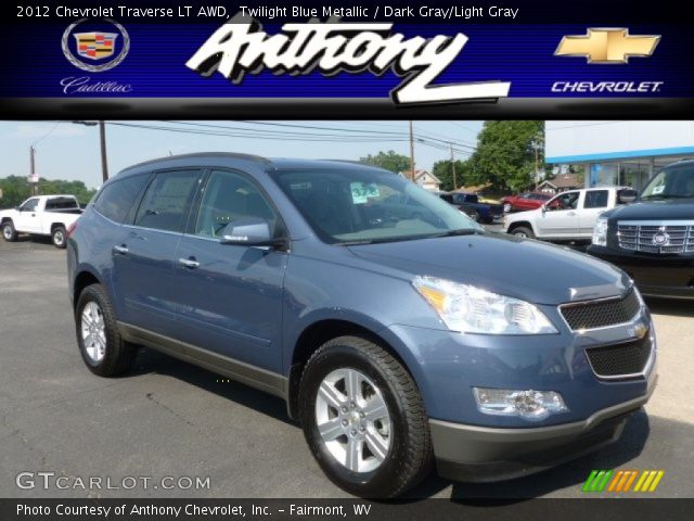 2012 Chevrolet Traverse LT AWD in Twilight Blue Metallic
