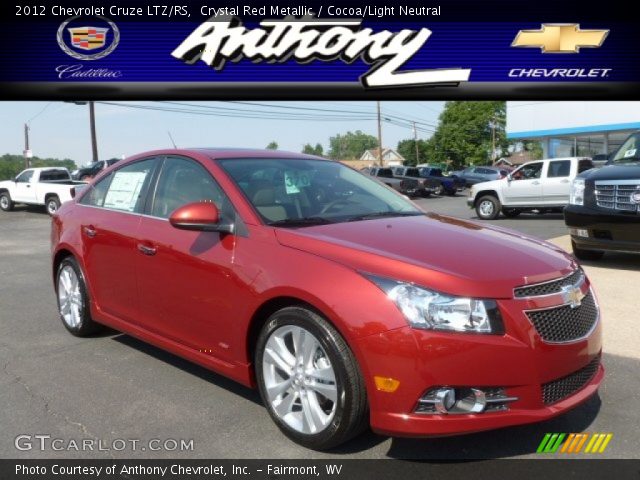 2012 Chevrolet Cruze LTZ/RS in Crystal Red Metallic
