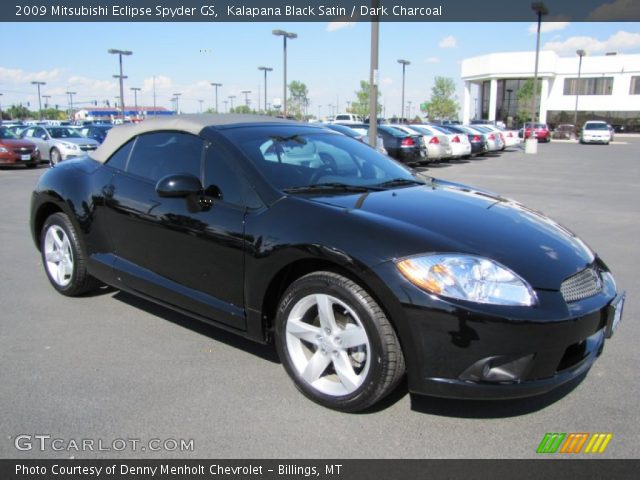 2009 Mitsubishi Eclipse Spyder GS in Kalapana Black Satin