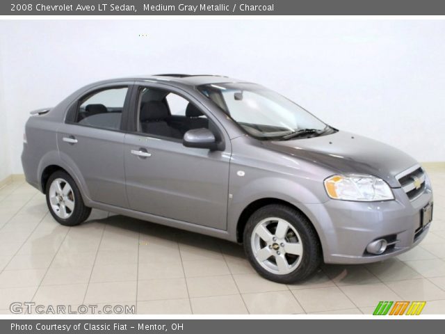 2008 Chevrolet Aveo LT Sedan in Medium Gray Metallic