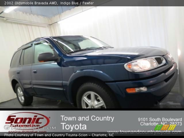 2002 Oldsmobile Bravada AWD in Indigo Blue