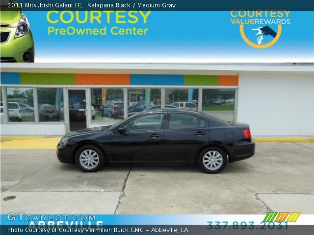 2011 Mitsubishi Galant FE in Kalapana Black