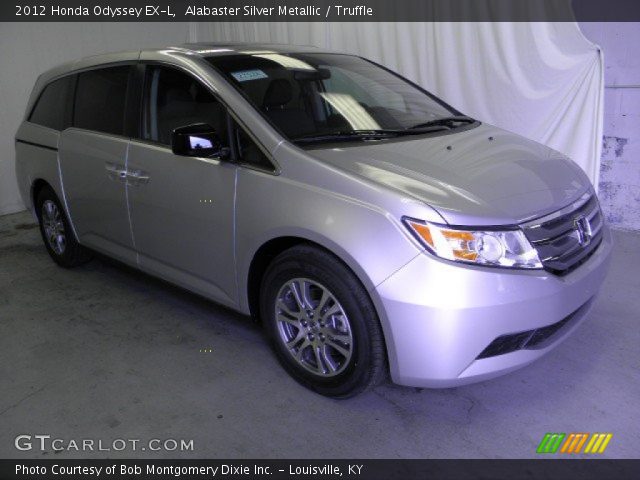 2012 Honda Odyssey EX-L in Alabaster Silver Metallic