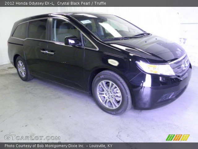 2012 Honda Odyssey EX-L in Crystal Black Pearl