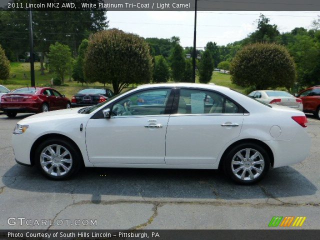 2011 Lincoln MKZ AWD in White Platinum Tri-Coat