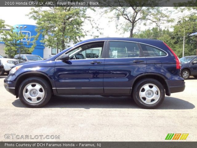 2010 Honda CR-V LX AWD in Royal Blue Pearl