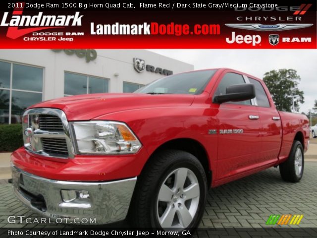2011 Dodge Ram 1500 Big Horn Quad Cab in Flame Red