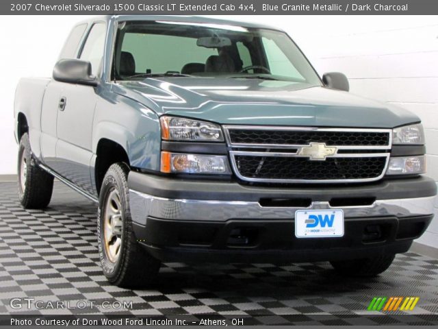 2007 Chevrolet Silverado 1500 Classic LT Extended Cab 4x4 in Blue Granite Metallic