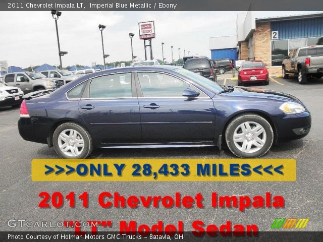 2011 Chevrolet Impala LT in Imperial Blue Metallic