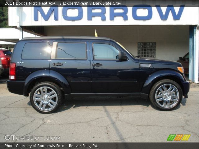 2011 Dodge Nitro Heat 4x4 in Blackberry Pearl