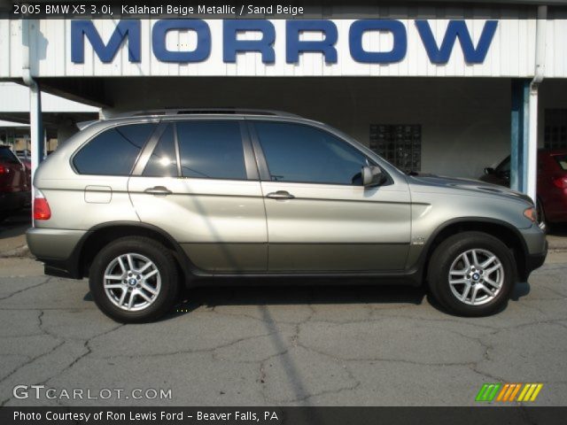 2005 BMW X5 3.0i in Kalahari Beige Metallic