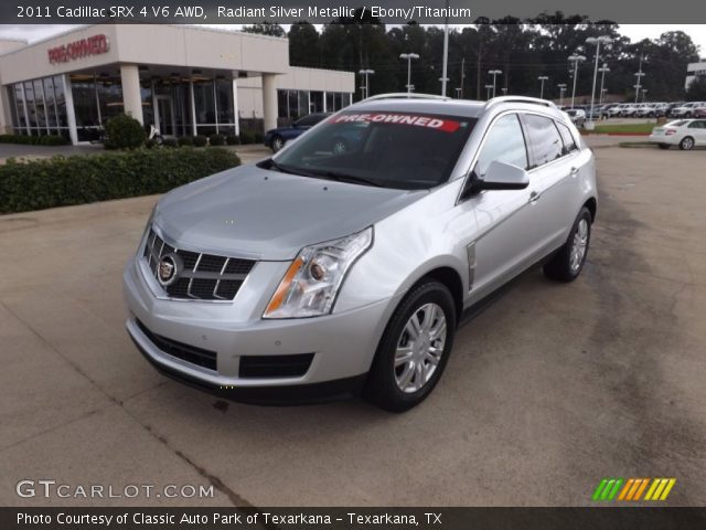 2011 Cadillac SRX 4 V6 AWD in Radiant Silver Metallic