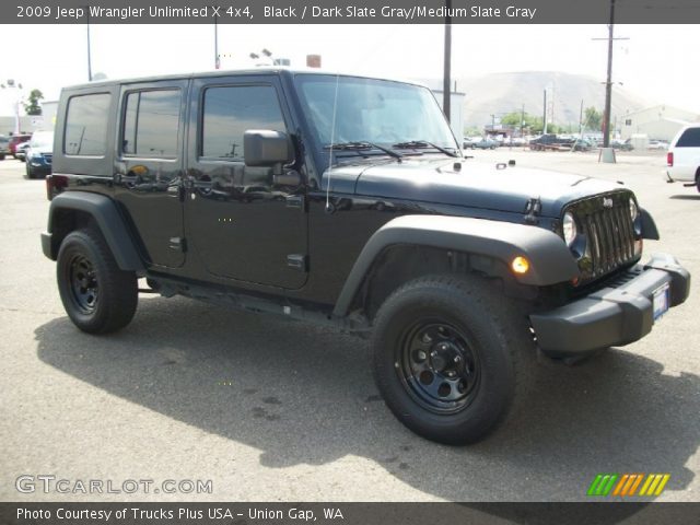 2009 Jeep Wrangler Unlimited X 4x4 in Black