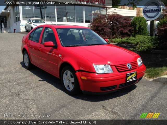 1999 Volkswagen Jetta GLS Sedan in Canyon Red Metallic