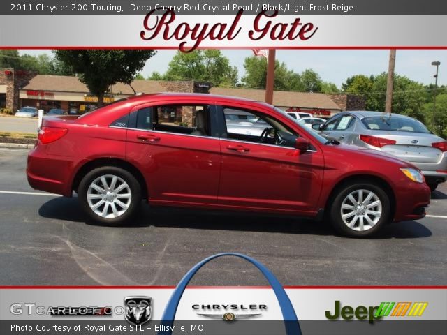 2011 Chrysler 200 Touring in Deep Cherry Red Crystal Pearl