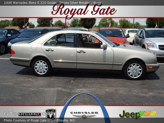 1996 Mercedes-Benz E 320 Sedan in Smoke Silver Metallic