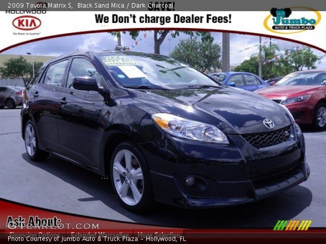 2009 Toyota Matrix S in Black Sand Mica