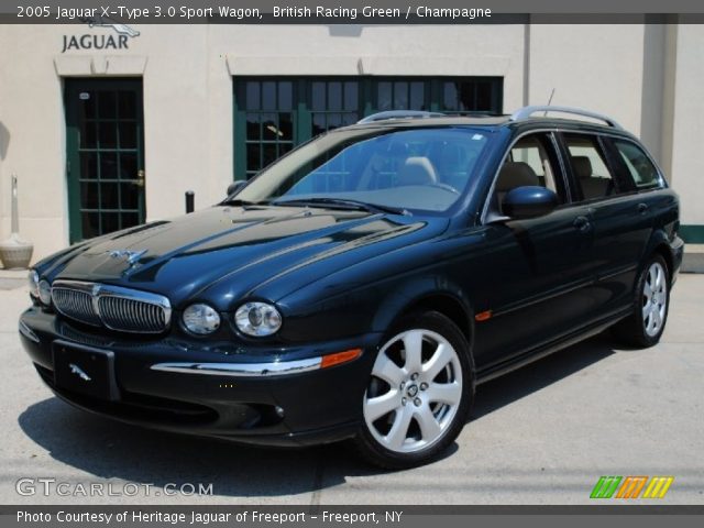 2005 Jaguar X-Type 3.0 Sport Wagon in British Racing Green