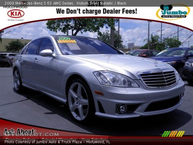 2009 Mercedes-Benz S 63 AMG Sedan in Iridium Silver Metallic