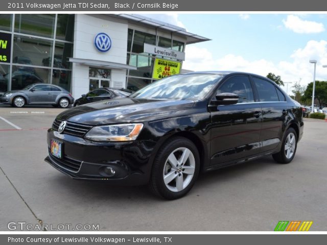 2011 Volkswagen Jetta TDI Sedan in Black
