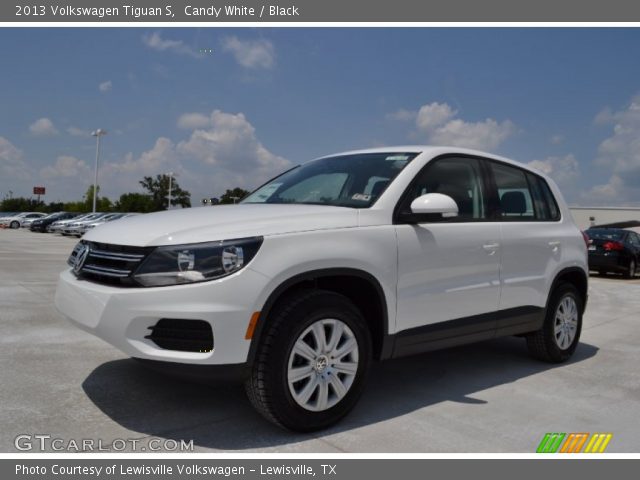 2013 Volkswagen Tiguan S in Candy White