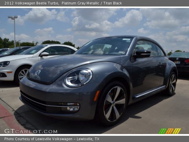 2012 Volkswagen Beetle Turbo in Platinum Gray Metallic