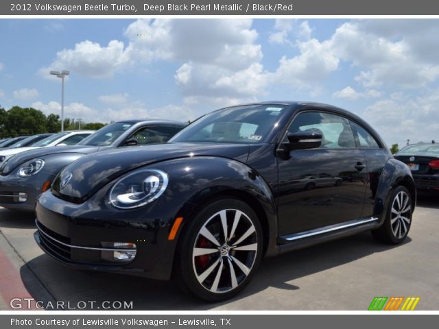 2012 Volkswagen Beetle Turbo in Deep Black Pearl Metallic