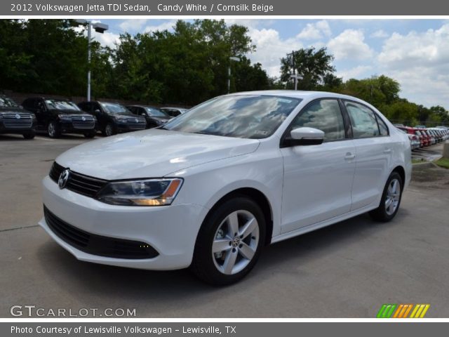 2012 Volkswagen Jetta TDI Sedan in Candy White