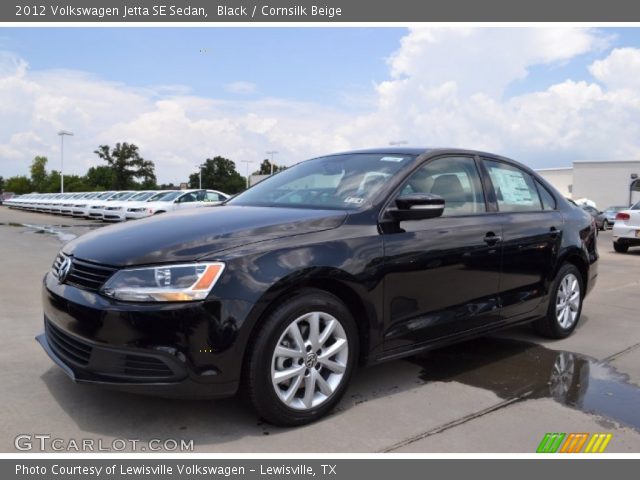 2012 Volkswagen Jetta SE Sedan in Black