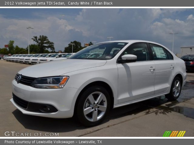 2012 Volkswagen Jetta TDI Sedan in Candy White