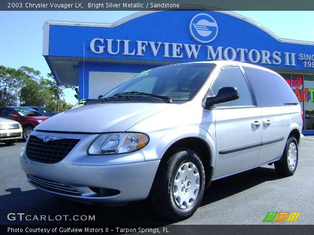 2003 Chrysler Voyager LX in Bright Silver Metallic