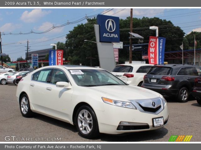 2009 Acura TL 3.5 in White Diamond Pearl