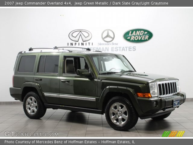 2007 Jeep Commander Overland 4x4 in Jeep Green Metallic