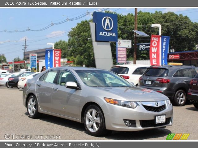 2010 Acura TSX Sedan in Palladium Metallic