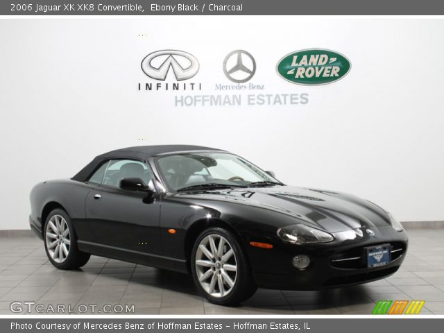 2006 Jaguar XK XK8 Convertible in Ebony Black