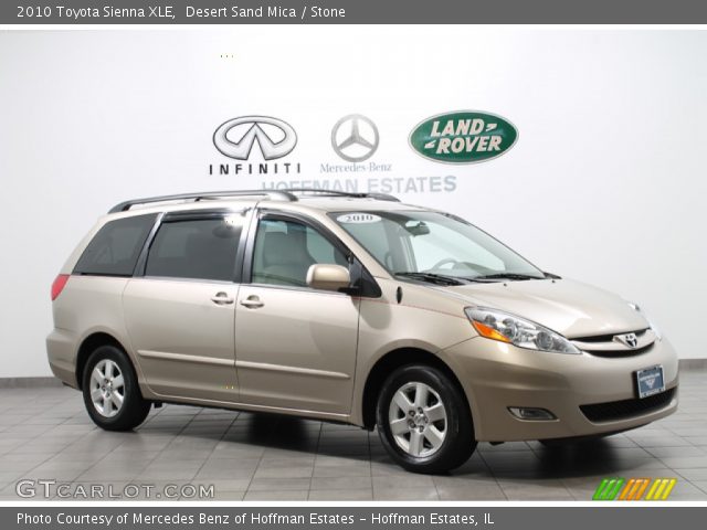 2010 Toyota Sienna XLE in Desert Sand Mica