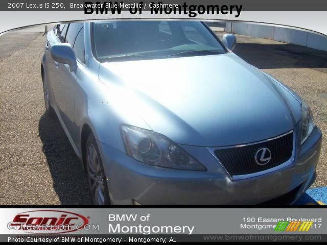 2007 Lexus IS 250 in Breakwater Blue Metallic