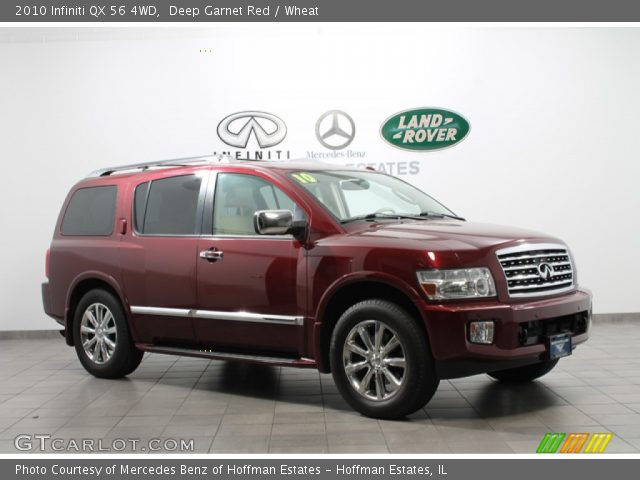 2010 Infiniti QX 56 4WD in Deep Garnet Red