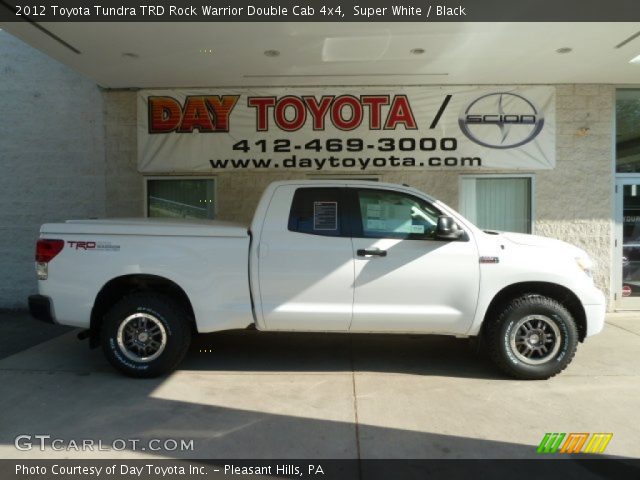 2012 Toyota Tundra TRD Rock Warrior Double Cab 4x4 in Super White