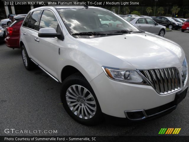 2012 Lincoln MKX FWD in White Platinum Metallic Tri-Coat