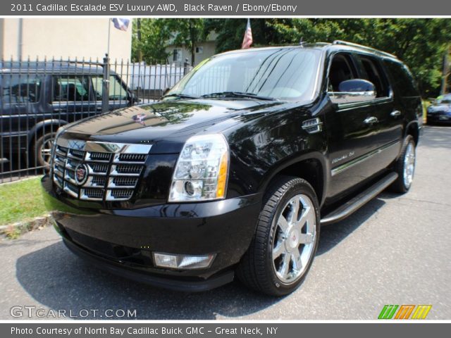 2011 Cadillac Escalade ESV Luxury AWD in Black Raven