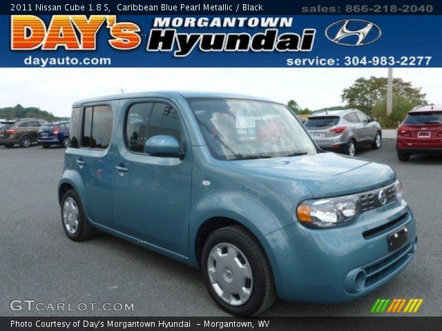 2011 Nissan Cube 1.8 S in Caribbean Blue Pearl Metallic