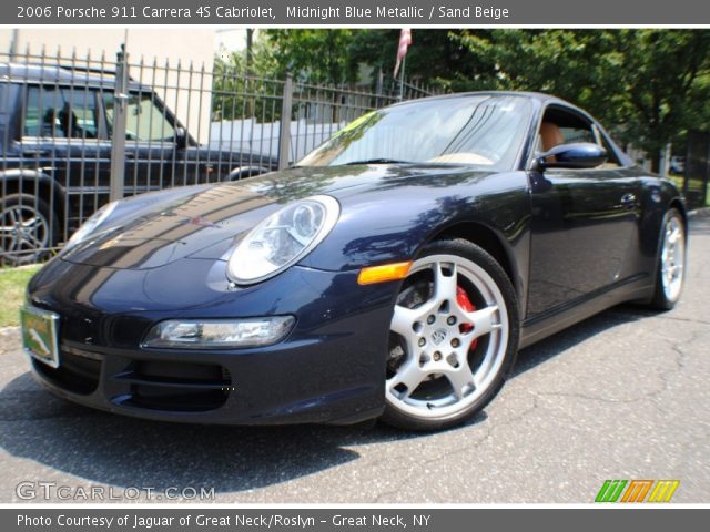 2006 Porsche 911 Carrera 4S Cabriolet in Midnight Blue Metallic