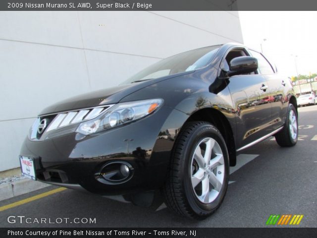 2009 Nissan Murano SL AWD in Super Black