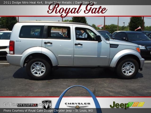 2011 Dodge Nitro Heat 4x4 in Bright Silver Metallic