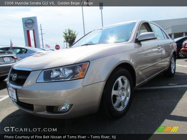 2006 Hyundai Sonata GLS V6 in Golden Beige