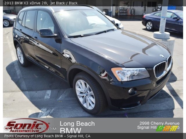 2013 BMW X3 xDrive 28i in Jet Black